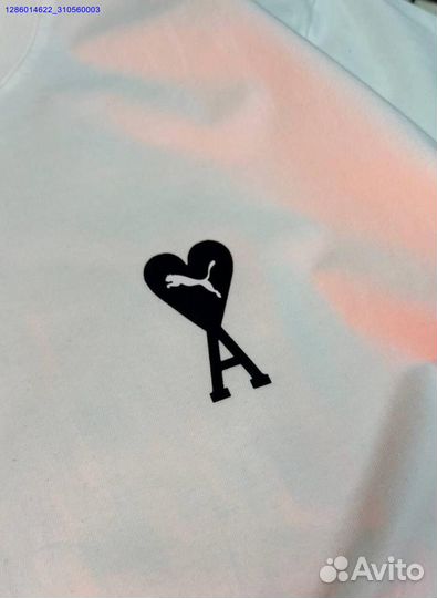 Футболка Ami Paris x Puma (Арт.93042)