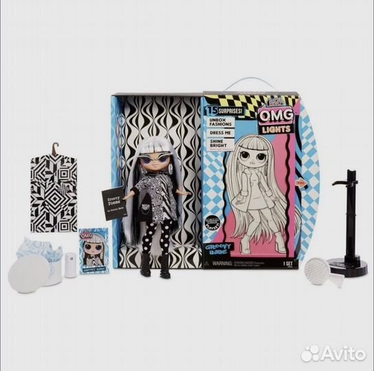 Кукла LOL OMG Lights Groovy Baby