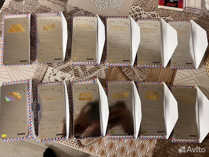 Коллекционные билетики Звездные Воины