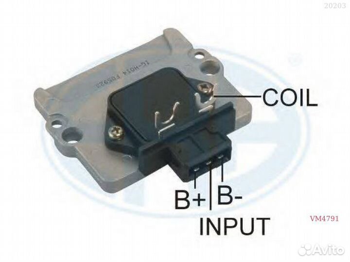Коммутатор катушки зажигания facet volkswagen