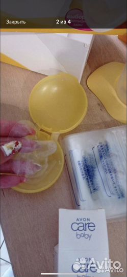 Молокоотсос medela ручной