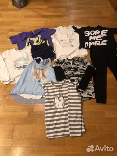Детская одежда для девочек пакетом