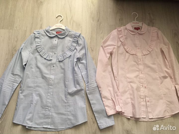 Блузки школьные, юбки р.164