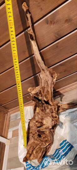 Коряга в аквариум