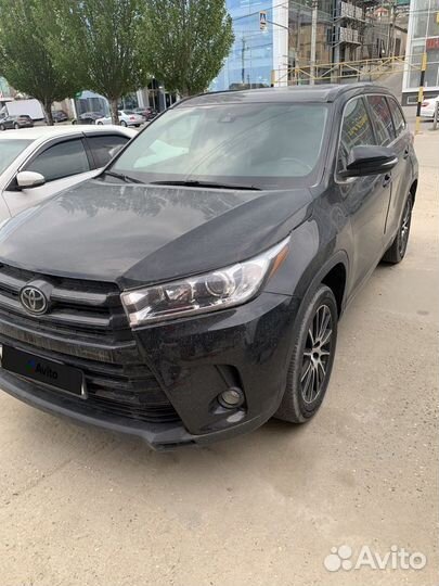 Toyota Highlander 3.5 AT, 2017, 51 000 км