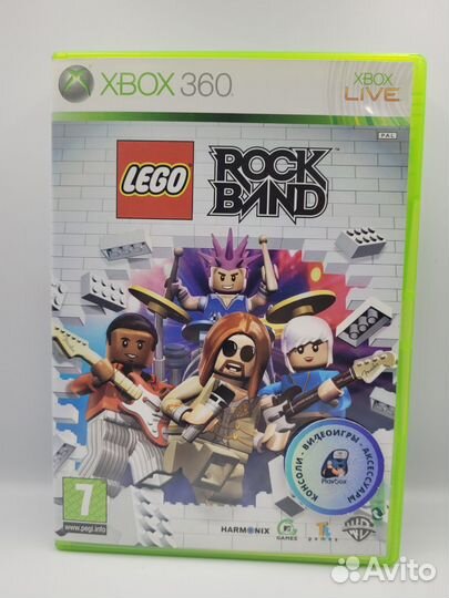 Lego Rock Band xbox 360 (б/у, англ.)