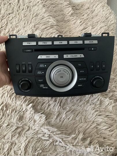 Штатная магнитола mazda 3 bl