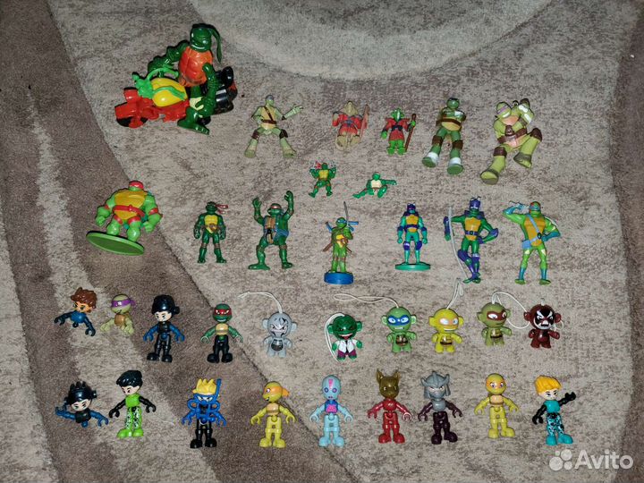 Игрушки Черепашки Ниндзя / Звездные войны