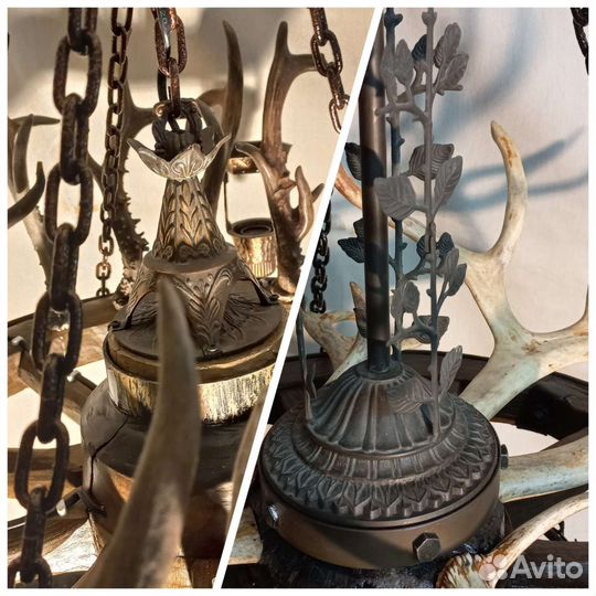 Люстра винтажная