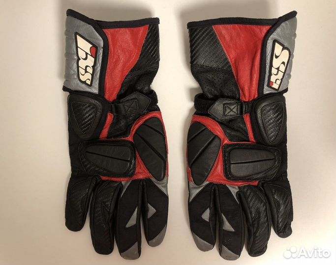 Мотоперчатки кожаные IXS, размер 2XL