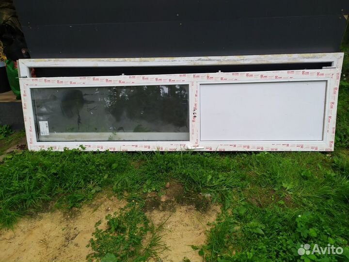 Балконная дверь с окном