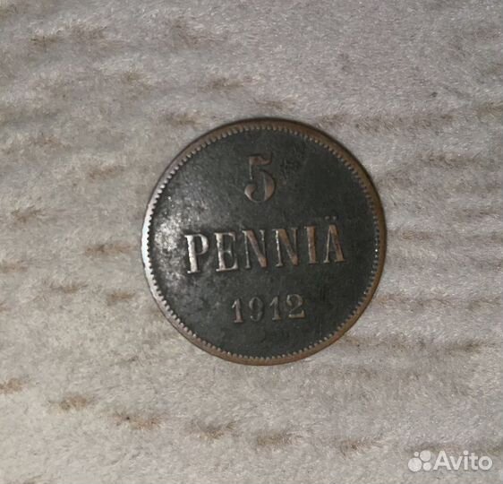 5 пенни 1912