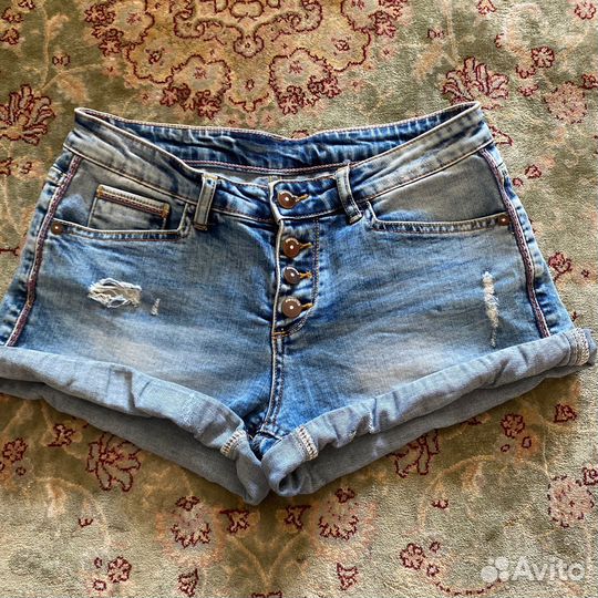 Шорты синие женские, размер 42-44