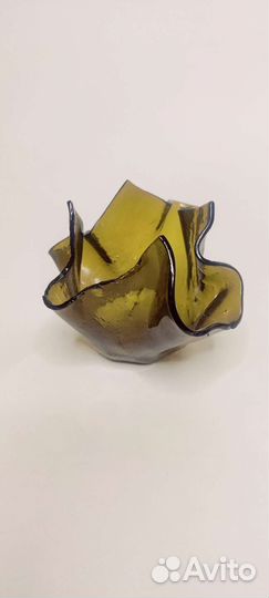 Подсвечники винтажные из стекла (бутылок).Handmade