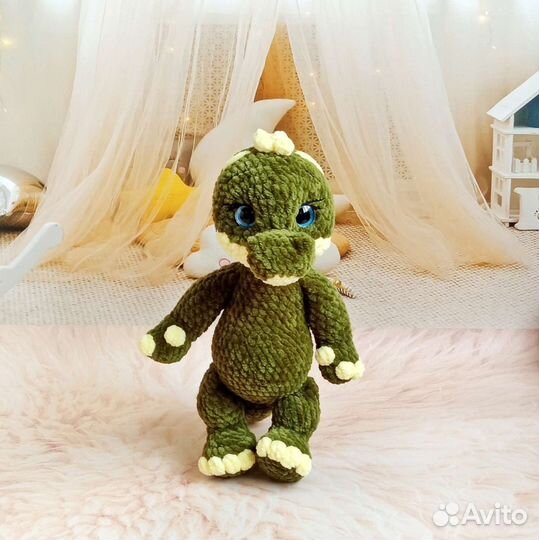 Мягкая игрушка крокодил