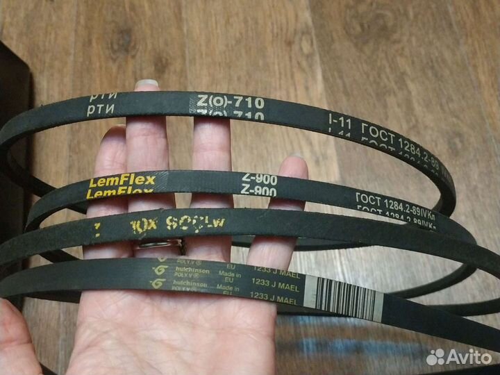 Ремни приводные разные