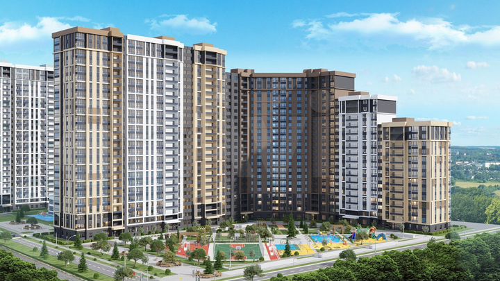 3-к. квартира, 105,7 м², 19/25 эт.