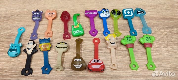 Скрепыши 4 3 2 1 из магнита