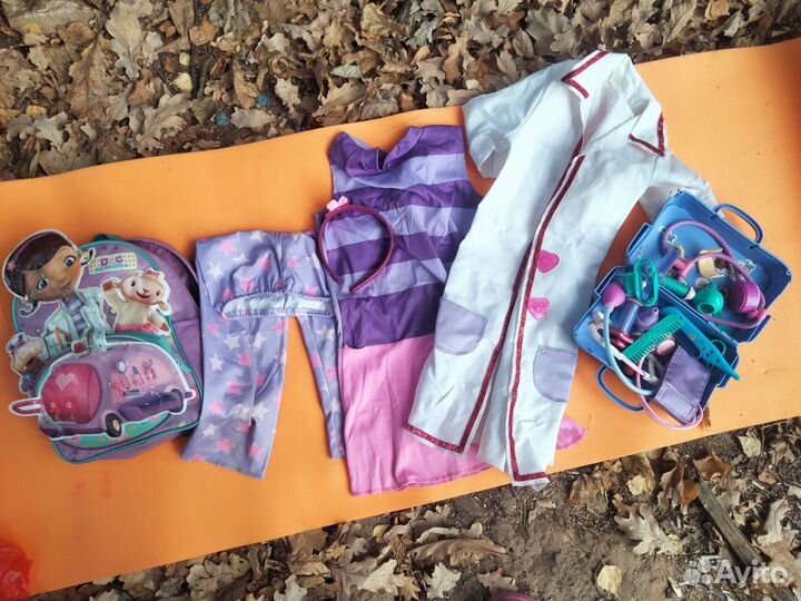 Игрушечный набор доктор плюшева