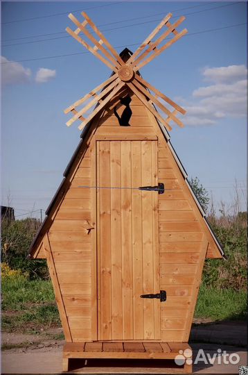 Уличный туалет с установкой SUN340