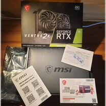 Коробка от видеокарты MSI RTX3060 Ti