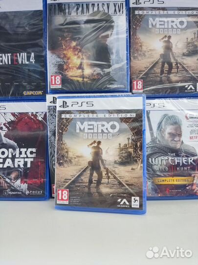 PS5 Метро: Исход Полное издание (русская версия)