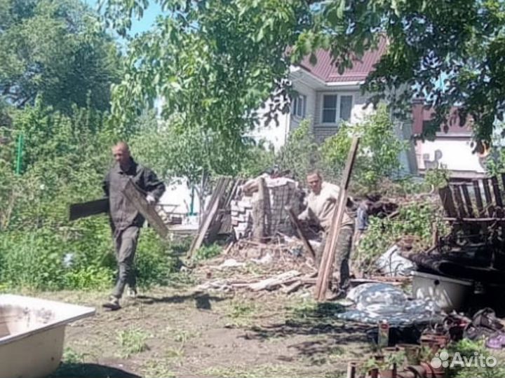 Расчистка участка спил деревьев корчевание