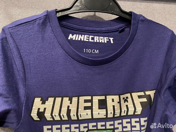 Футболка minecraft новая 110 р