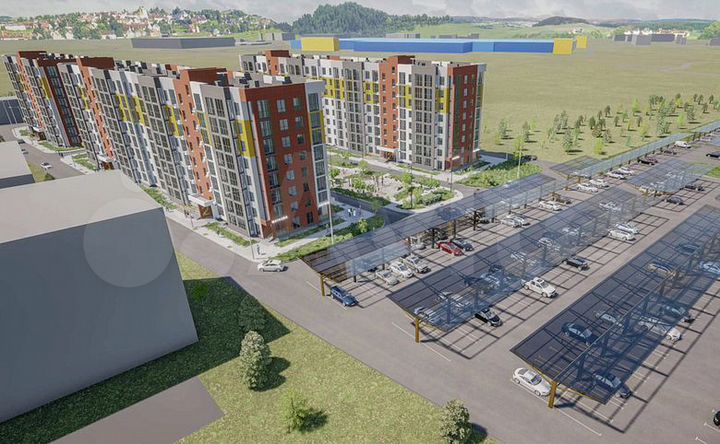 2-к. квартира, 48 м², 4/8 эт.