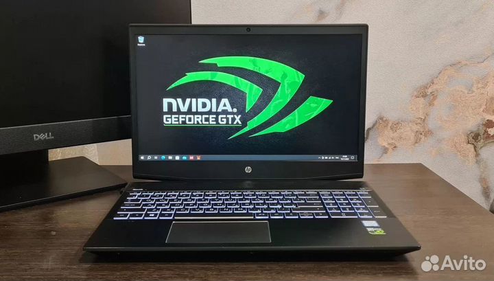 Игровой ноут HP Nvidia GTX 1050Ti Core i5