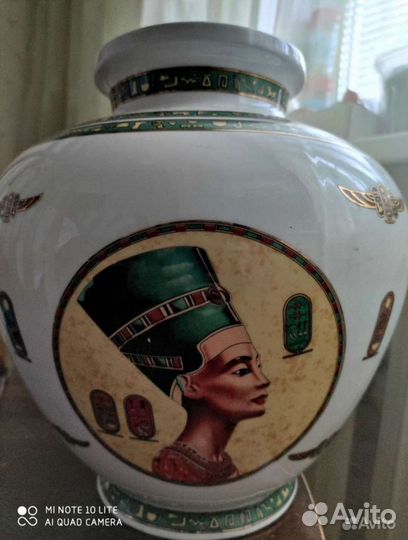 Фаянсовый бочонок Ваза Египет