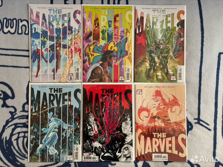 Оригинальные комиксы Marvel, Hulk, Batman