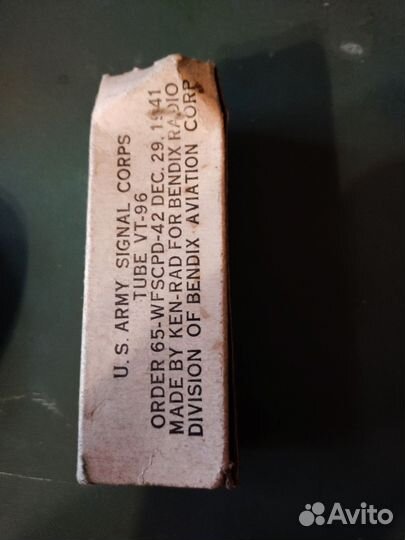 Радиолампа ken-rad vt-96