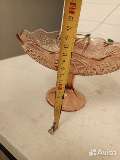 Конфетница/ фруктовница на ножке, ваза для конфет