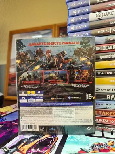 Back 4 Blood Steelbook Новый Ps4