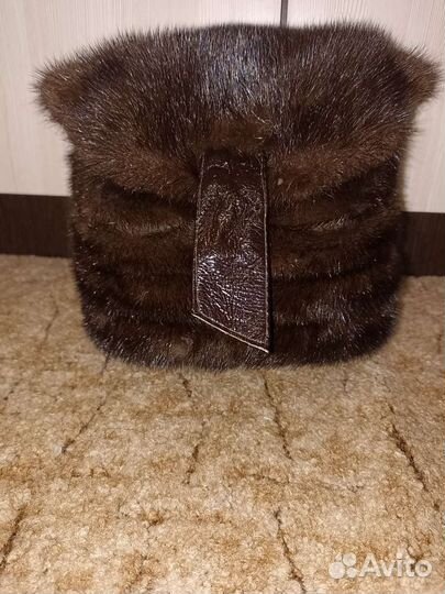 Шапка норковая