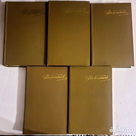 Собрание сочинений в пяти томах. Федор Гладков