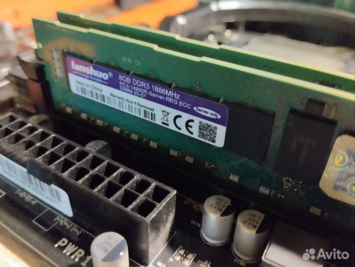 Комплект Jingsha X79-P3 + E5 2667v2 + RAM 32GB