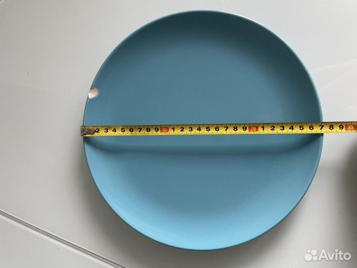 Тарелка икеа (со сколом) для поделок