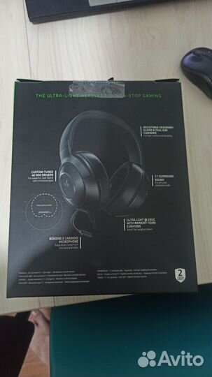 Игровые наушники Razer Kraken x lite