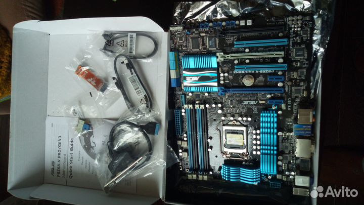 Новая материнка asus P8Z68-V PRO