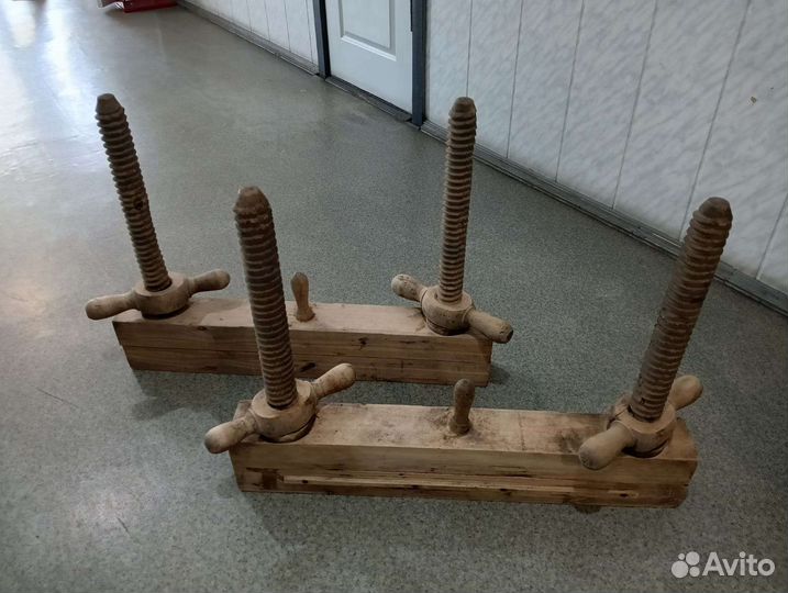 Струбцины столярные старинные