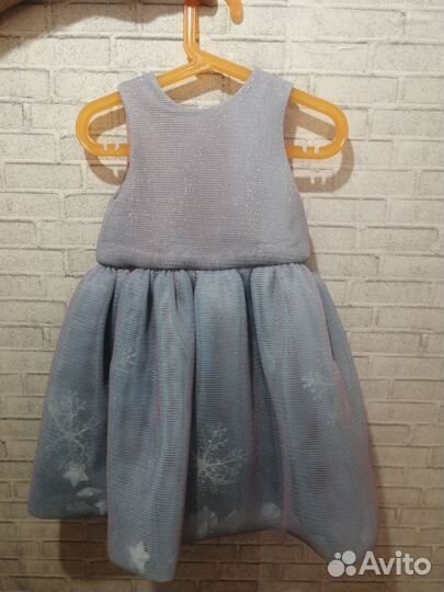 Платье для девочки новогоднее