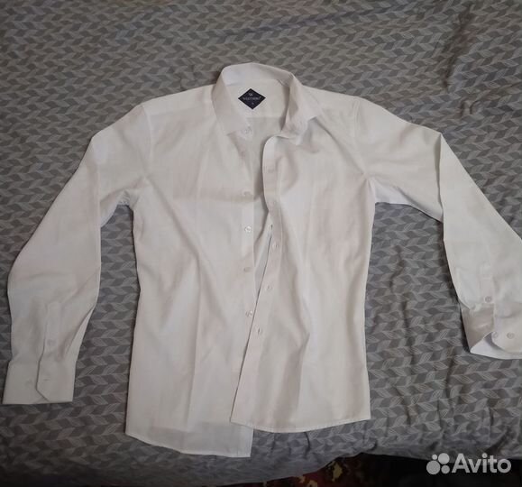 Мужская рубашка белая