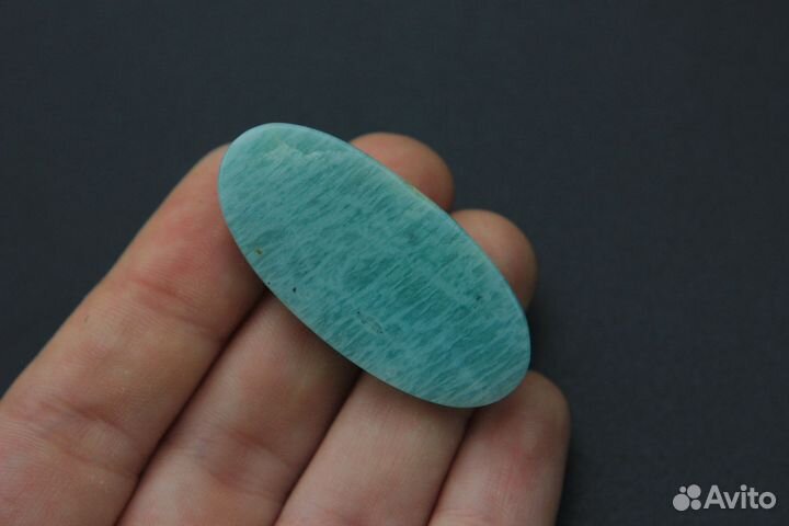Кабошон амазонита