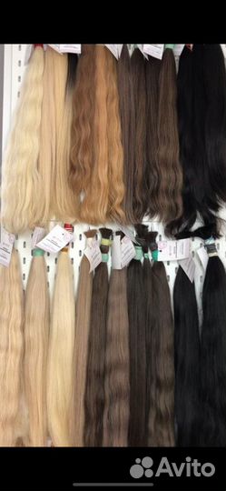 Волосы для наращивания натуральные