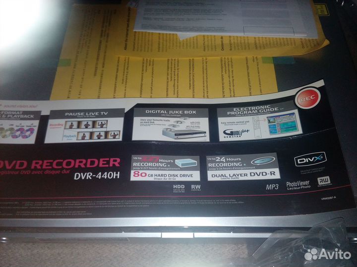 Pioneer DVR-440H пищущий DVD новый