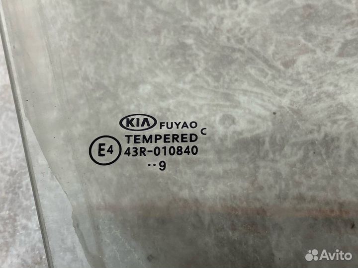 Стекло двери передней правой Kia Rio 4 FB 2019