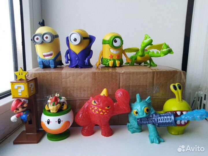 Игрушки Макдональдс Бургер Кинг