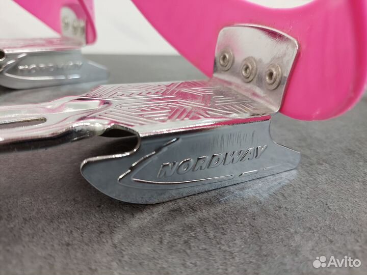 Коньки на обувь детские раздвижные Nordway Smile